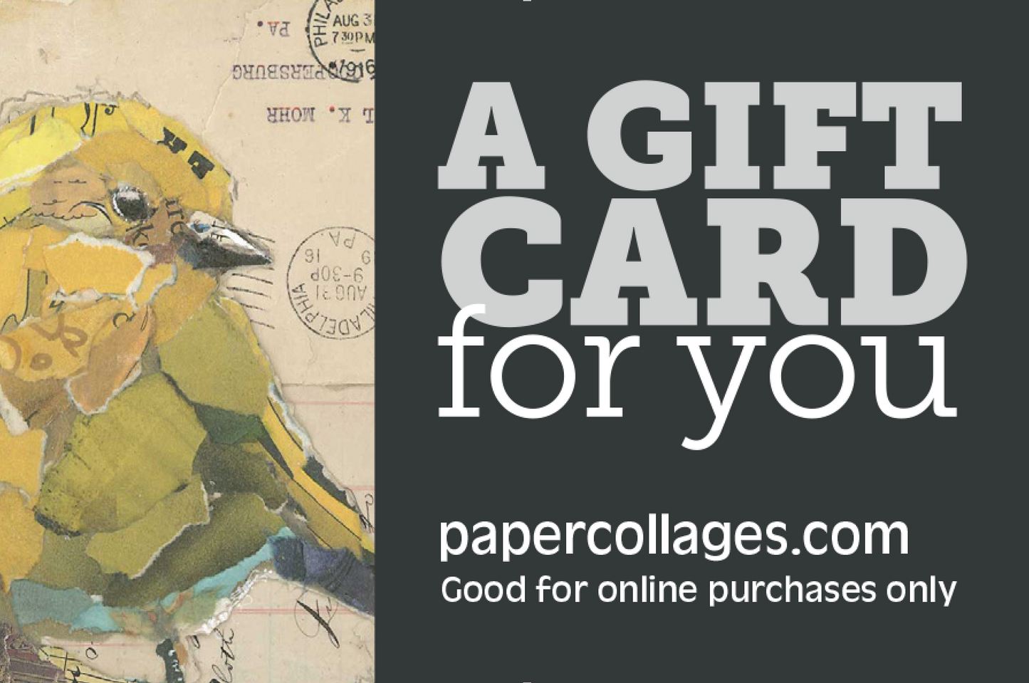 Paper Collages Gift Card