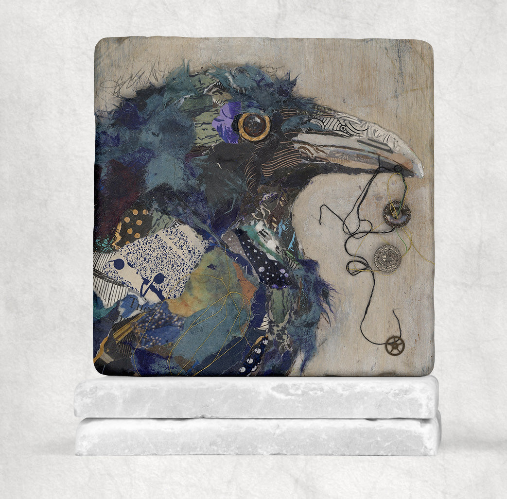 Raven Stone Coasters - 2 piece set (Copy)