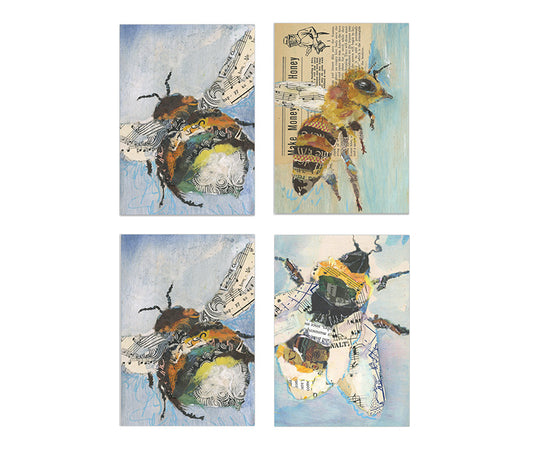 Bee Happy Greeting Card Set