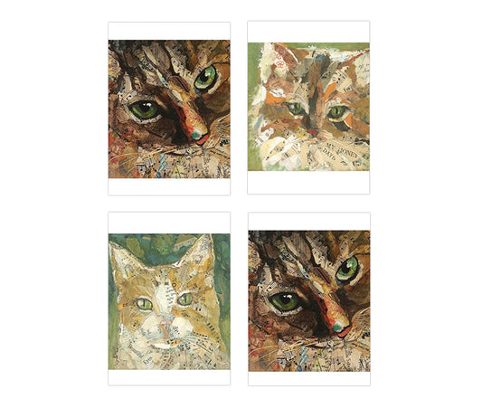 I Love Cats Greeting Card Set