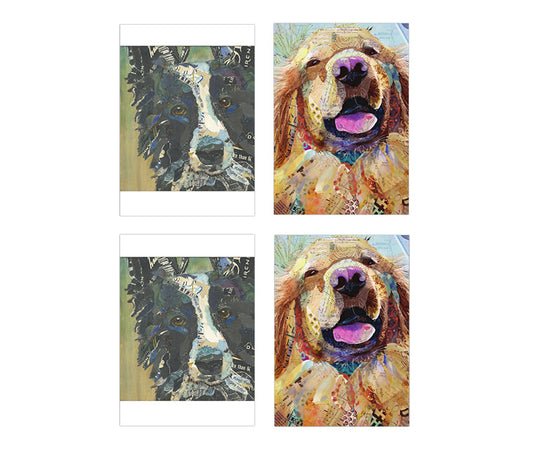 I Love Dogs Greeting Card Set