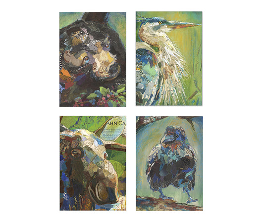 Into the Wild Animal Greeting Card Set